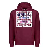 Burgundy small business Premium Hoodie - MaliasSmallBusiness
