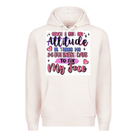 Pale Pink small business Premium Hoodie - MaliasSmallBusiness