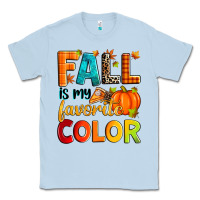 Dusty Blue fall is my favorite color Classic Tee - Zillion Design Studio
