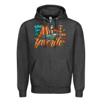 Charcoal Heather fall is my favorite Zipper Hoodie - HRA Design Shop