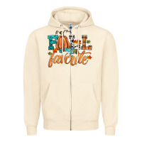 Sandshell fall is my favorite Zipper Hoodie - HRA Design Shop