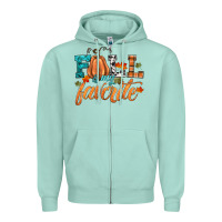 Seafoam fall is my favorite Zipper Hoodie - HRA Design Shop