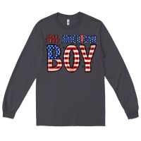 Smoke all American boy Long Sleeve Tee - Zillion Design Studio