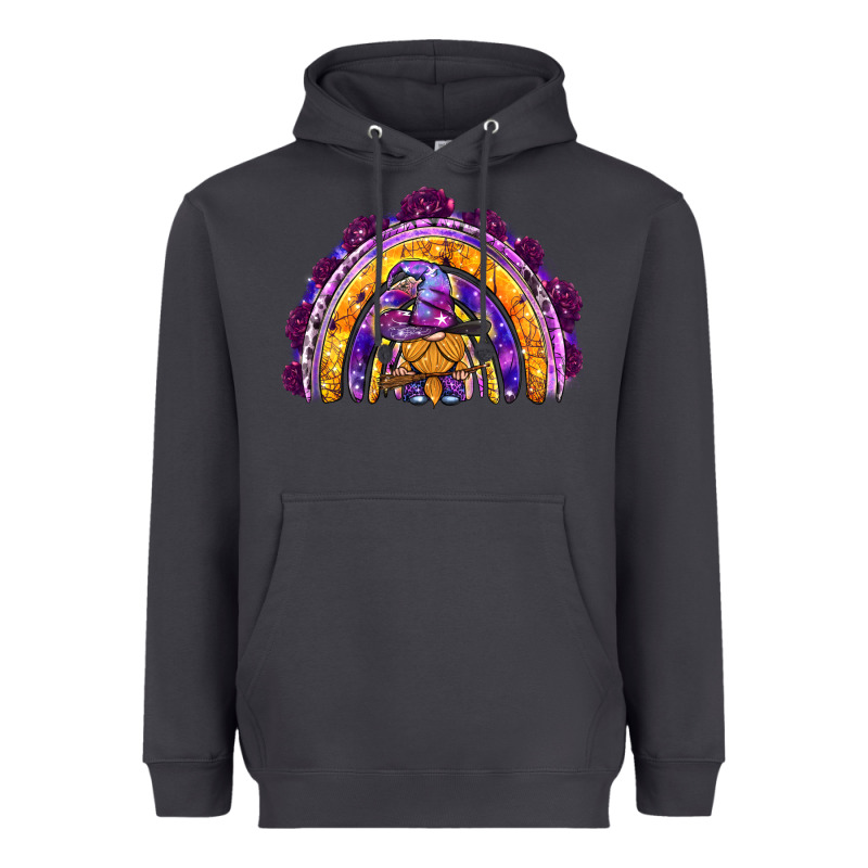 Witchy Gnome Rainbow Heavyweight Hoodie by BundleAndBundleShop | Teevron