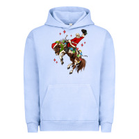 Pigment Grape Ice christmas cowboy santa Urban Hoodie - MaliasSmallBusiness