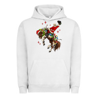 Pigment Lunar Rock christmas cowboy santa Urban Hoodie - MaliasSmallBusiness