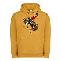 Pigment Peanut Butter christmas cowboy santa Urban Hoodie - MaliasSmallBusiness