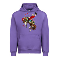 Tulip christmas cowboy santa Urban Hoodie - MaliasSmallBusiness