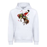 White christmas cowboy santa Urban Hoodie - MaliasSmallBusiness