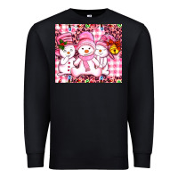 Pink Snowgirls Premium Sweatshirt | Teevron