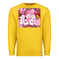 Lemon pink snowgirls Premium Sweatshirt - AdoDesignShop