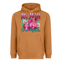 Meerkat Breast Cancer My Mom Is A Fighter Heavyweight Hoodie - Artiststas