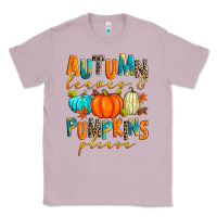 Lilac autumn leaves and pumpkins please Classic Tee - Zillion Design Studio