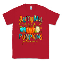 Red autumn leaves and pumpkins please Classic Tee - Zillion Design Studio