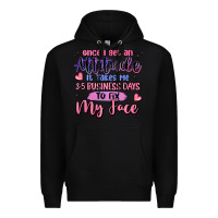 Black once i get an attitude Premium Hoodie - MaliasSmallBusiness