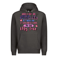 Smoke once i get an attitude Premium Hoodie - MaliasSmallBusiness
