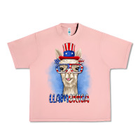 Salmon llamerica Urban Heavy Tee - RanaPortraitStore