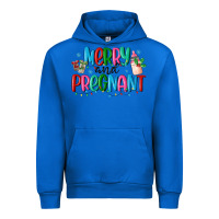 Cobalt merry and pregnant Urban Hoodie - MaliasSmallBusiness
