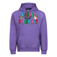 Tulip merry and pregnant Urban Hoodie - MaliasSmallBusiness