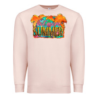Pale Pink hot mom summer Premium Sweatshirt - Artiststas