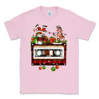 Bubblegum Pink christmas cassette Classic Tee - FaDigitalArtStudio