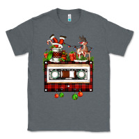Charcoal Heather christmas cassette Classic Tee - FaDigitalArtStudio