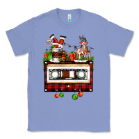 Colony Blue christmas cassette Classic Tee - FaDigitalArtStudio