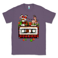 Lavender christmas cassette Classic Tee - FaDigitalArtStudio
