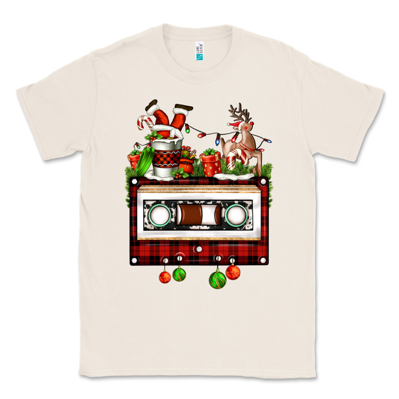 Christmas Cassette Classic Tee by FaDigitalArtStudio | Teevron