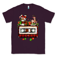 Plum christmas cassette Classic Tee - FaDigitalArtStudio
