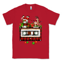 Red christmas cassette Classic Tee - FaDigitalArtStudio