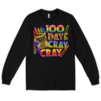 Black 100 days of cray cray tbw Long Sleeve Tee - texasbilliewilder