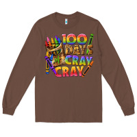 Chestnut 100 days of cray cray tbw Long Sleeve Tee - texasbilliewilder
