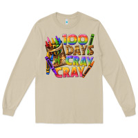 Mushroom 100 days of cray cray tbw Long Sleeve Tee - texasbilliewilder