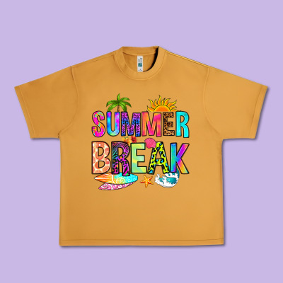 Summer Break Urban Heavy Tee Designed By Ranaportraitstore