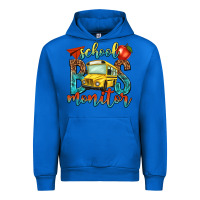 Cobalt school bus monitor Urban Hoodie - NancyCooperArtShop