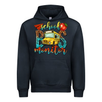 Navy school bus monitor Urban Hoodie - NancyCooperArtShop