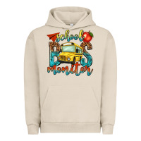 Pigment French Oak school bus monitor Urban Hoodie - NancyCooperArtShop
