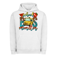 Pigment Lunar Rock school bus monitor Urban Hoodie - NancyCooperArtShop