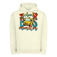 Pigment Pistachio school bus monitor Urban Hoodie - NancyCooperArtShop