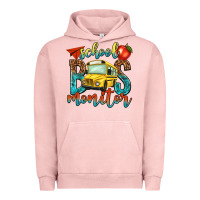 Pigment Salmon school bus monitor Urban Hoodie - NancyCooperArtShop