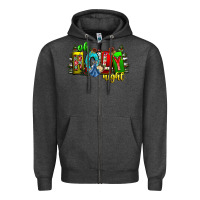 Charcoal Heather oh holy night Zipper Hoodie - CowhideDigitalArt