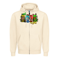 Sandshell oh holy night Zipper Hoodie - CowhideDigitalArt