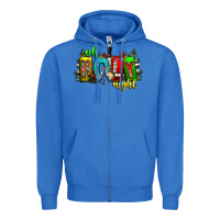 True Royal oh holy night Zipper Hoodie - CowhideDigitalArt