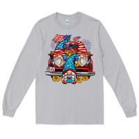 Moon Dust 4th of july gnomes farm truck Long Sleeve Tee - Zillion Design Studio