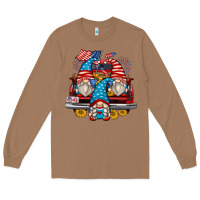 Toasted Coconut 4th of july gnomes farm truck Long Sleeve Tee - Zillion Design Studio