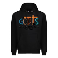 Black god is still waiting your story Premium Hoodie - MaliasSmallBusiness