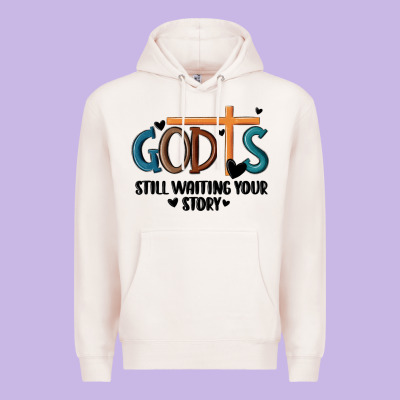 God Is Still Waiting Your Story Premium Hoodie Designed By Maliassmallbusiness