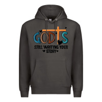 Smoke god is still waiting your story Premium Hoodie - MaliasSmallBusiness