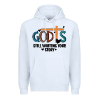 White god is still waiting your story Premium Hoodie - MaliasSmallBusiness